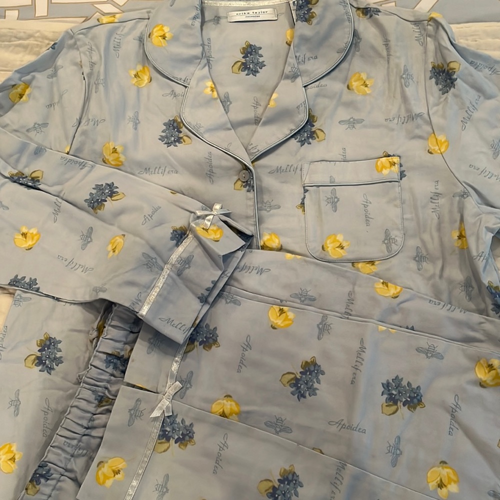 BN with tag set of soft pajamas by Erika Taylor sz L